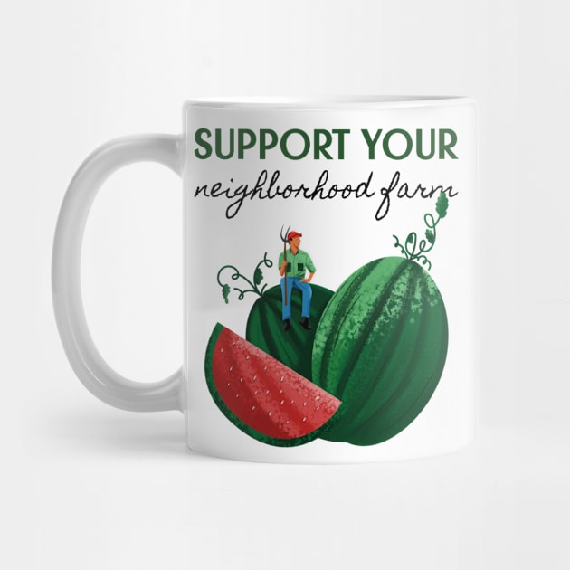 Support your neighborhood farm by JustSomeShirts